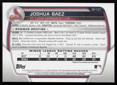 2023 Bowman #BP-127 Joshua Baez Prospects St. Louis Cardinals