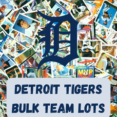 Detroit Tigers Bulk Team Lots – Stars, HOF, Rookies, from 1980 to present
