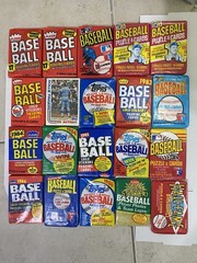 20 Lot 1981-1986 Baseball Card Packs. TOPPS, DONRUSS, Fleer. These Are Valuable