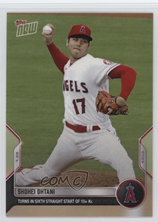2022 Topps Now /1652 Shohei Ohtani #612 1g2a