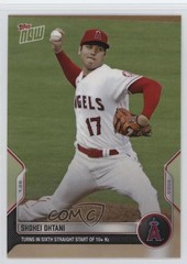 2022 Topps Now /1652 Shohei Ohtani #612 1g2a