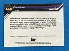 QTY AVL #/99! Angel Reese Auto Bowman U Now Prospect Autograph March Madness