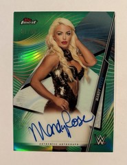 2020 Topps Finest WWE Mandy Rose Smack Down Autograph Green Parallel /99 (B)