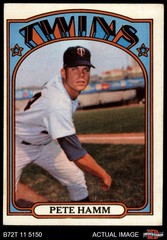 1972 Topps #501 Pete Hamm Twins 4 – VG/EX