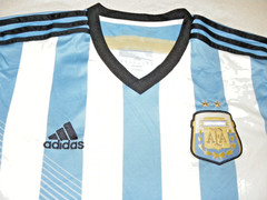Adidas Argentina Soccer Jersey Men’s Medium AFA Two Star Climacool Blue & White