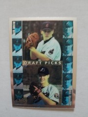 1998 Topps Chrome Draft Picks Tim Drew Donnie Bridges #489 Rookie