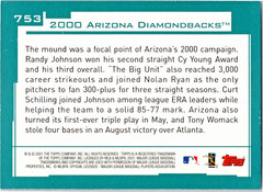 2001 Topps Baseball Team Photo Card # 753 Arizona Diamondbacks