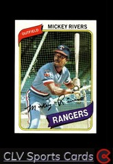 1980 Topps #485 Mickey Rivers
