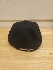 Mitchell & Ness Boston Bruins FIitted Hats Brown & Black Pair Of 2 Hats Size 7