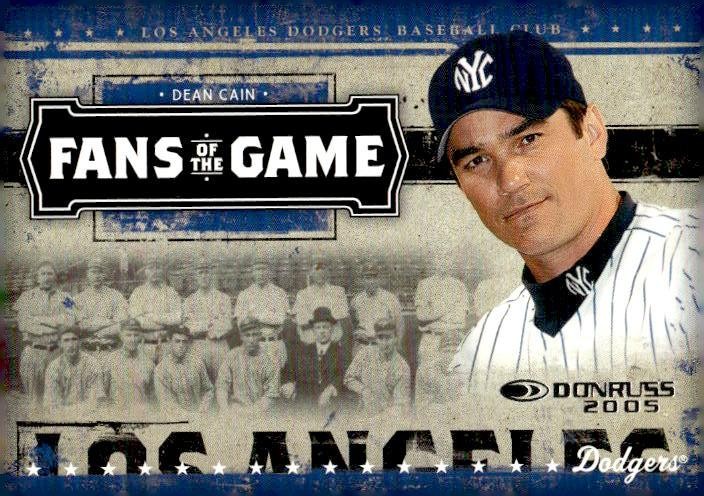 2005 Donruss #FG-4 Dean Cain Fans of the Game