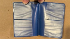 Vintage Sunoco DX 1972 NFL Football Trader Wallet For Stamps NOS
