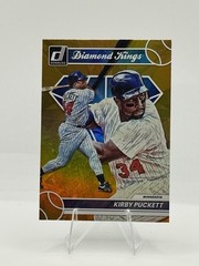 2023 Panini Donruss – Diamond Kings Kirby Puckett #15 Holo Orange G62