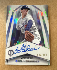 Topps Tribute 2026 Orel Hershiser Dodgers Pillars Auto PTGA-OH 32/100