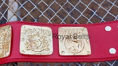 WWWF Bob Backlund Antonio Inoki Heavyweight Wrestling Championship Title Belt