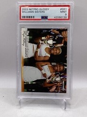 2003 Netpro Glossy #G51 Serena Williams/Venus Williams RC PSA 9