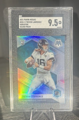 2021 Panini Mosaic Trevor Lawrence Variation Silver Prism #301-V SGC-9.5