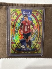 Panini Select 2025-26 Ligue 1 Eden Hazard Prizm Stained Glass #13 LOSC Lille