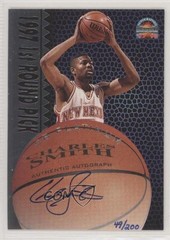 1997 Score Board Basketball Platinum 49/200 Charles Smith Rookie Auto RC 02ur
