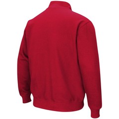 Men&rsquo;s Colosseum Red Miami University RedHawks Tortugas Logo Quarter-Zip Jacket