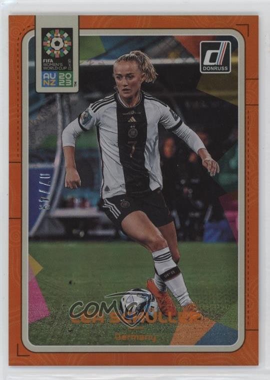 2023 Panini Donruss FIFA Women&rsquo;s World Cup Orange 7/49 Lea Schuller #69 ux8