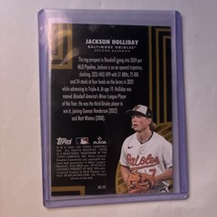 2024 Topps Update Series – Topps Black Gold Jackson Holliday #BG-24 (RC)