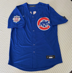 Nike Chicago Cubs Men&rsquo;s Jersey Bundle Home Pinstripe Royal Blue & Baby Blue NWT