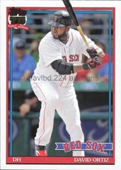 2026 TOPPS MLB – David Ortiz – 1991 35th Anniv Insert #T91-15 Red Sox