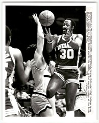 George McGinnis Indiana Pacers 1982 8×10 Photo by Ron Kuntz