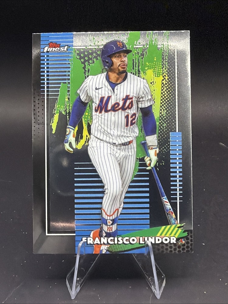 Topps Finest 2026 New York Mets Francisco Lindor #68 Base Card