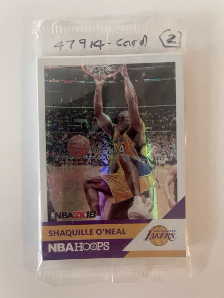 2017-18 Panini Hoops Basketball NBA2K 18 Shaquille O&rsquo;Neal – Sealed Unopened 1524