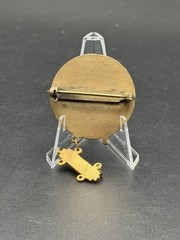 Vtg 1960s NAA Archery Junior Olympics Qualified Archer Medal Novice Rocker Pin