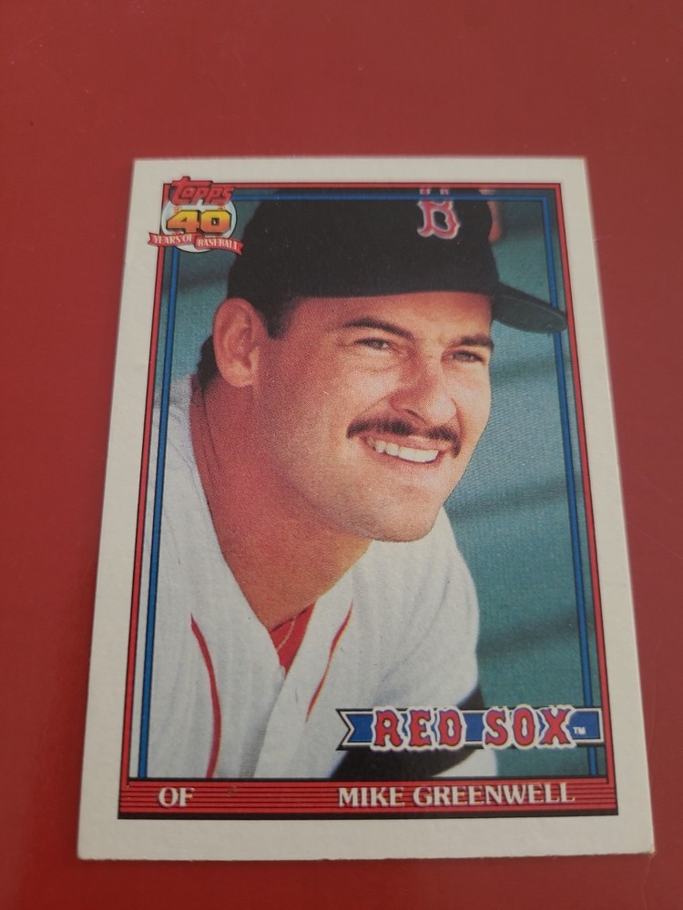 1991 Topps – Mike Greenwell #792 Boston Red Sox