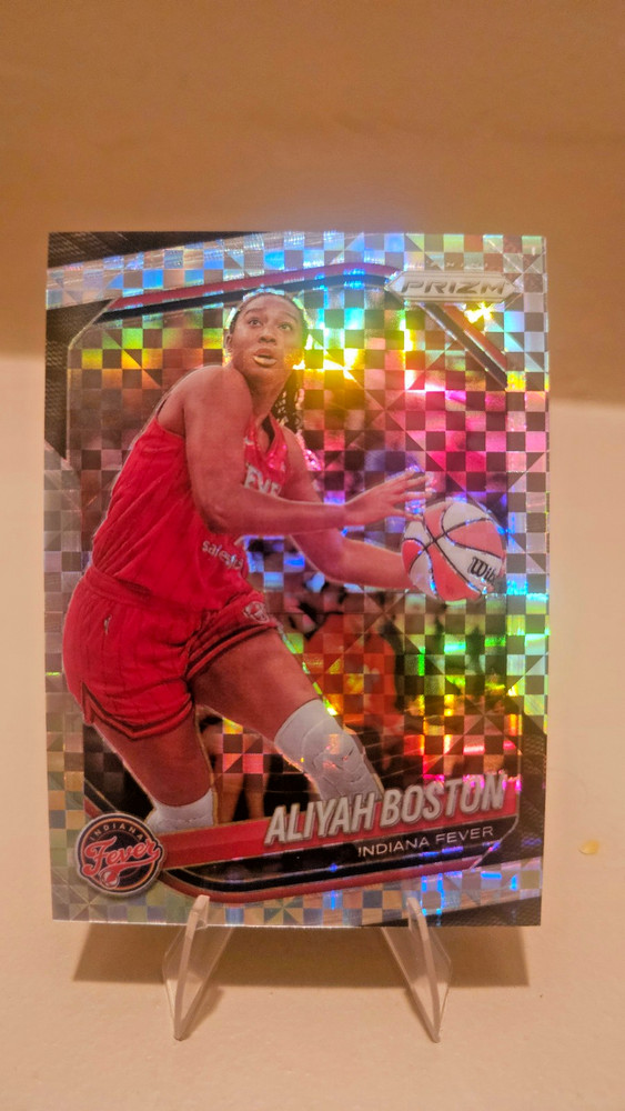 2025 Panini Prizm WNBA – Aliyah Boston #75 Checkerboard Prizm