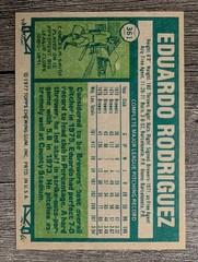 1977 Topps #361 Eduardo Rodriguez MID GRADE