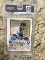 1994 Topps Finest Ken Griffey Jr Refractor PSA 8