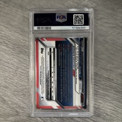 2016 Bowman Draft Gavin Lux Chrome Refractor #BDC-67 Dodgers PSA 10 GEM MINT