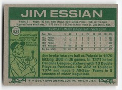 Jim Essian 1977 Topps #529 Chicago White Sox Ex-Mt