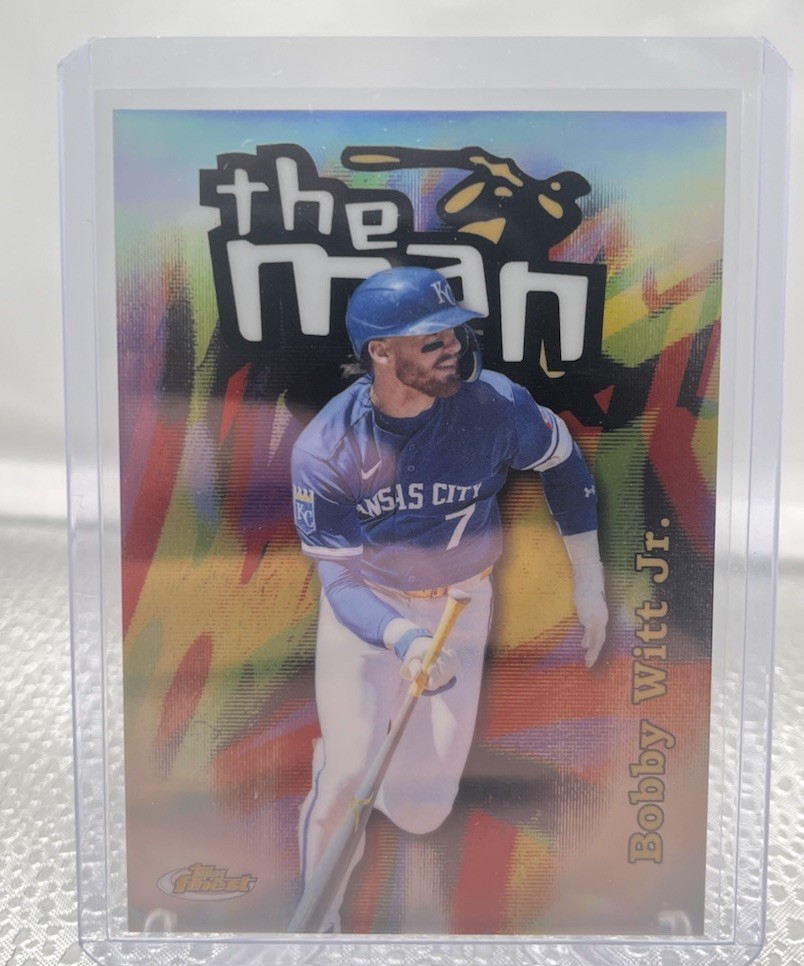 NEW ⚾️ 2026 Topps Finest BOBBY WITT JR THE MAN TM-5 CASE HIT SP ROYALS