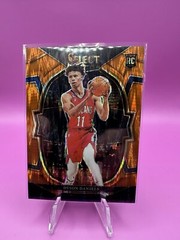 2022-23 Panini Select – Concourse Orange Flash Prizm #67 Dyson Daniels (RC)