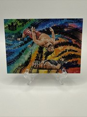 2026 Panini Ring Royalty MLW JACOB FATU Artistry In Motion Sapphire 40/99