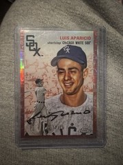 2023 Topps Chrome Platinum Luis Aparicio #486 Rose Gold Refractor #/75