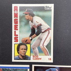 Rod Carew – Lot of 3 – 1984 Topps, Donruss & Fleer – California Angels
