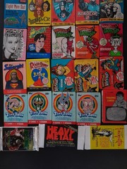 1960s-90s Topps Fleer Donruss Non Sport Wax Pack Lot 234 Packs Total