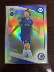 2025-26 Chrome UEFA Women’s Champions League #9 Veerle Buurman REFRACTOR RC