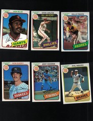 1980 Topps Burger King Baseball lot #1-11 *RYAN+*