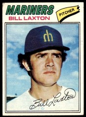 1977 TOPPS* BILL LAXTON SEATTLE MARINERS #394