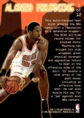 1995-96 Ultra #7 Alonzo Mourning Jam City Hot Packs