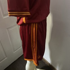 FC Roma Home Soccer Jersey red and short men XL XBTO