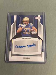 2024 Sage Auto CARSON STEELE RC UCLA Kansas City Chiefs A-CS2