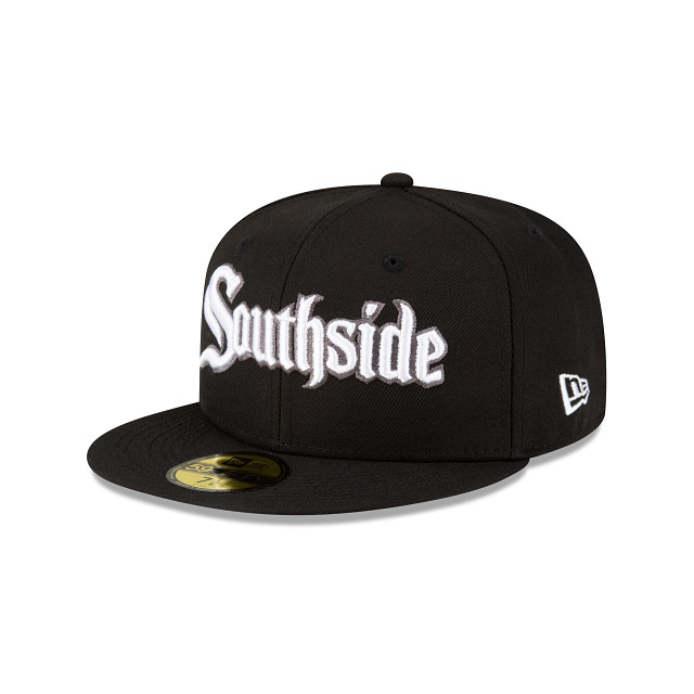 Chicago White Sox New Era 2021 City Connect Alt2 59FIFTY Fitted Hat ~Black